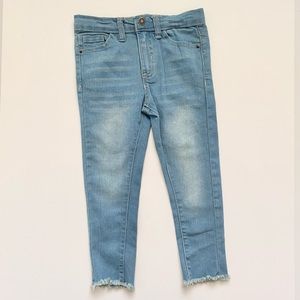NWOT Toddler Girl 4T Jessica Simpson Raw Hem Jeans